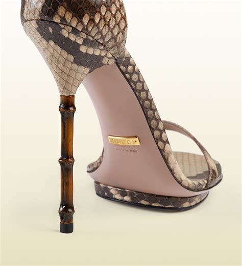 bamboo high heel shoes